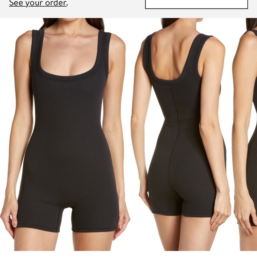 SKIMS Rib Stretch Cotton Romper